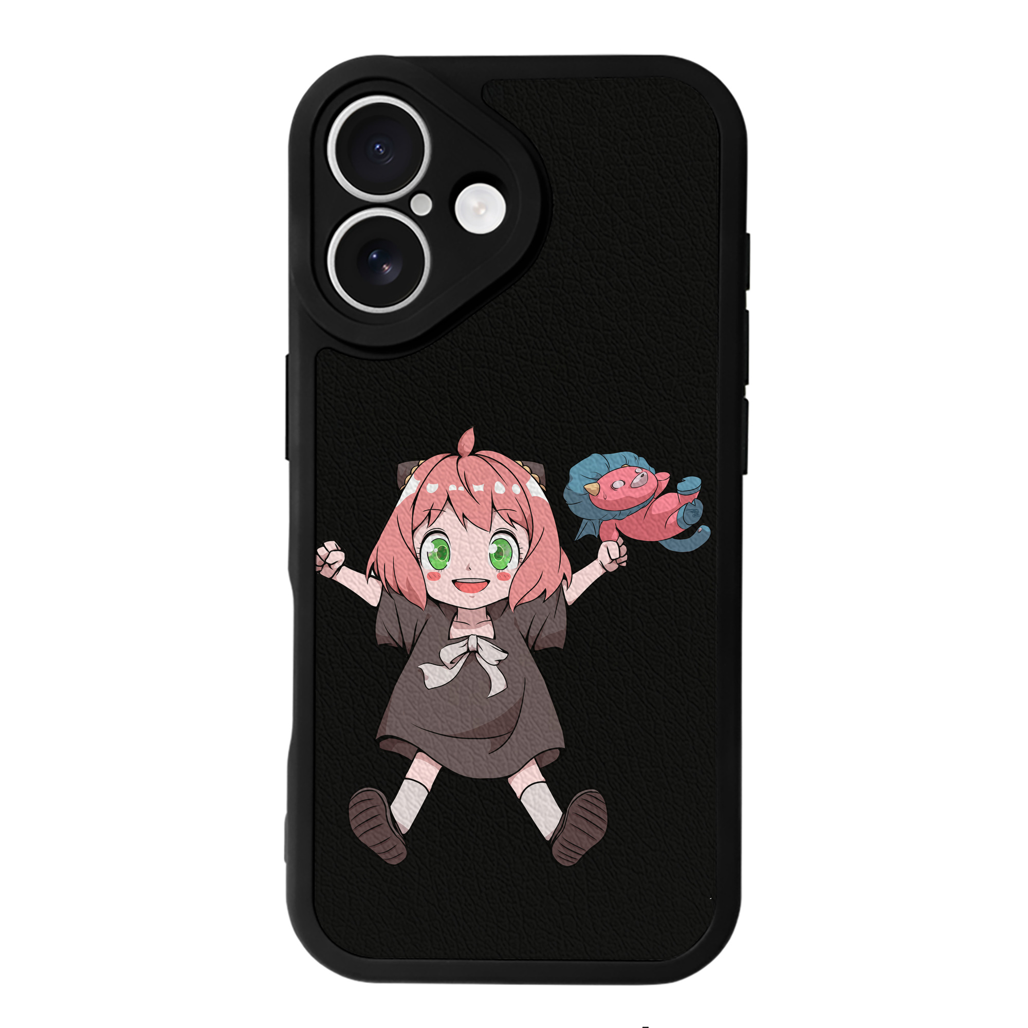 （画像用） SPY×FAMILY间谍家家酒 【iPhone 16シリーズ対応】シリコンスマホケース（レザー調） 材質：シリコン